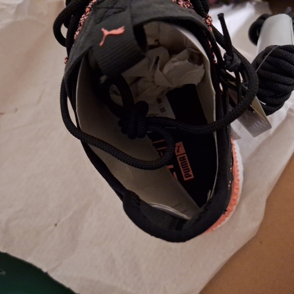 Size 8 - PUMA Tsugi Shell Pink Netfit V2 Sneaker White - Picture 5 of 12